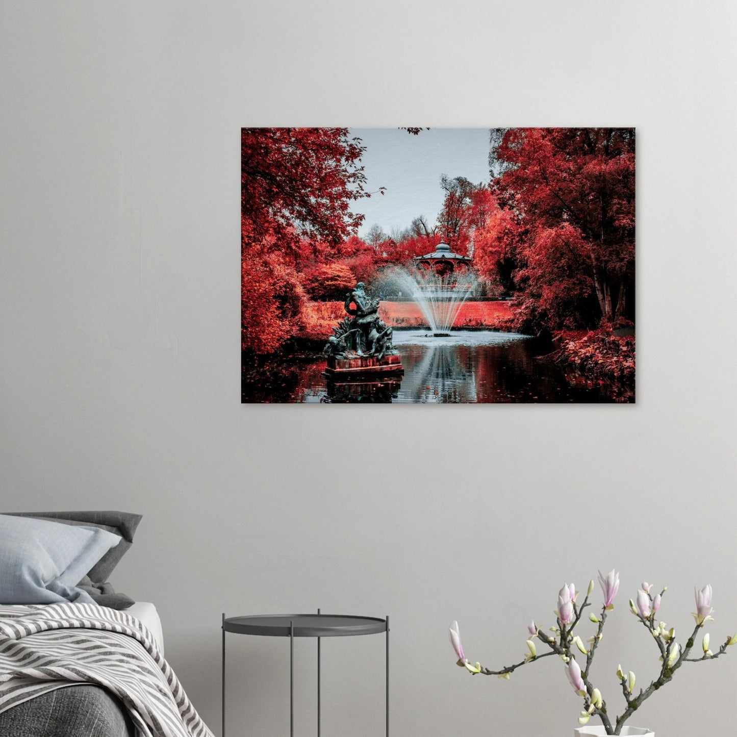 "Betoverd Herfstpark" - Monkey Prints - Print Material
