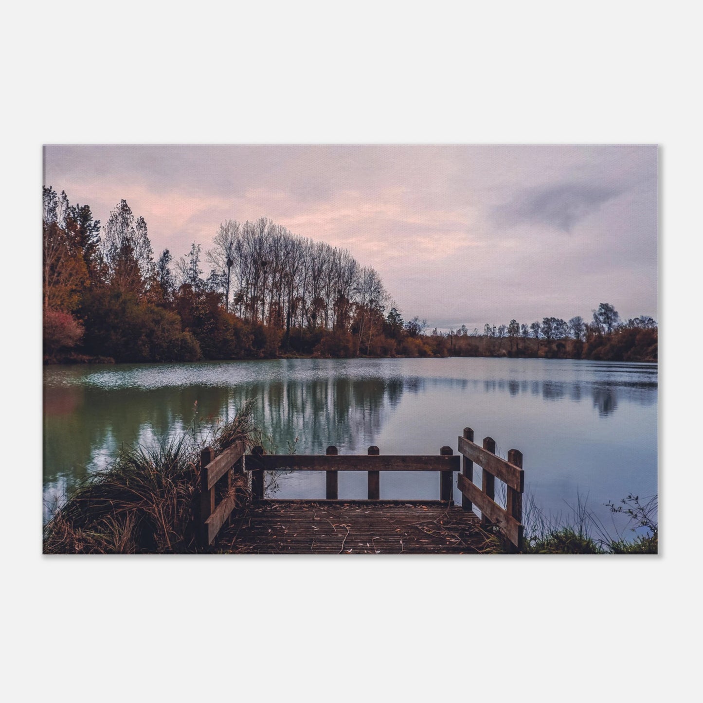 "Brume sur le Ponton" - Monkey Prints - Print Material