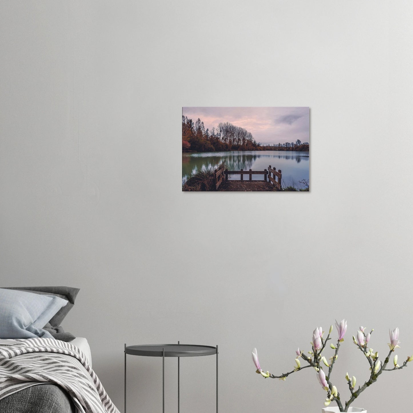 "Brume sur le Ponton" - Monkey Prints - Print Material