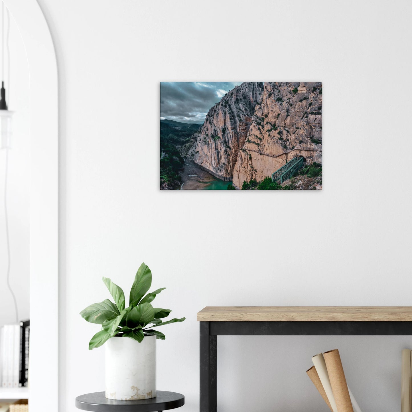 "El Caminito del Rey" - Monkey Prints - Print Material