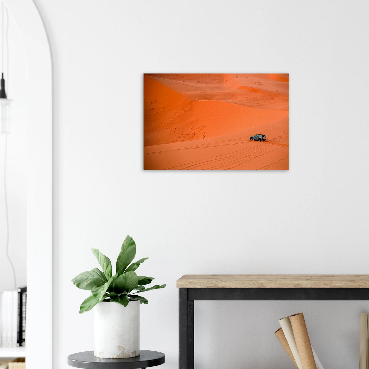 "Rallye du désert" - Monkey Prints - Print Material