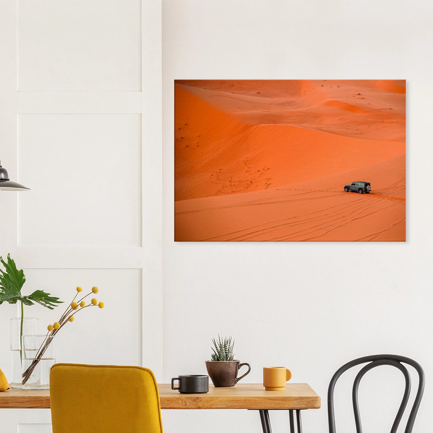 "Rallye du désert" - Monkey Prints - Print Material