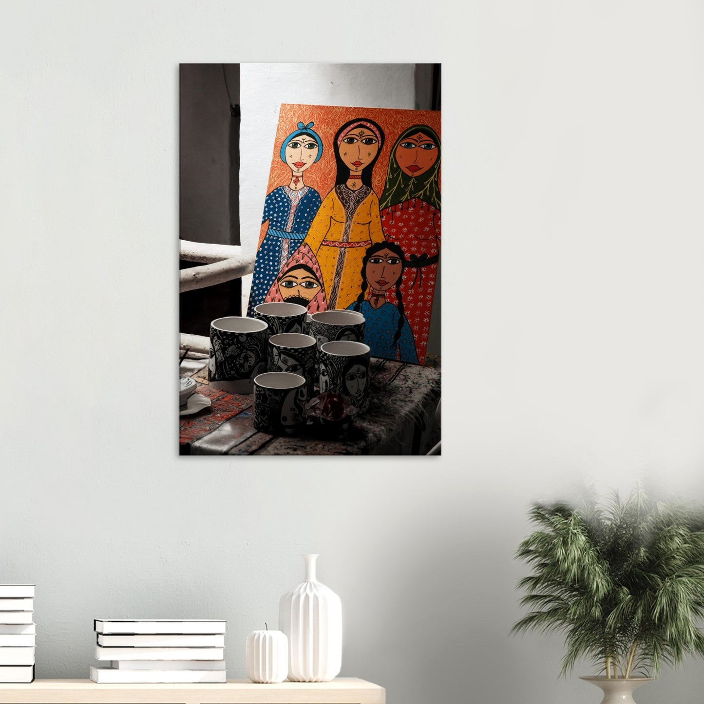 "Femmes en Couleur" - Monkey Prints - Print Material