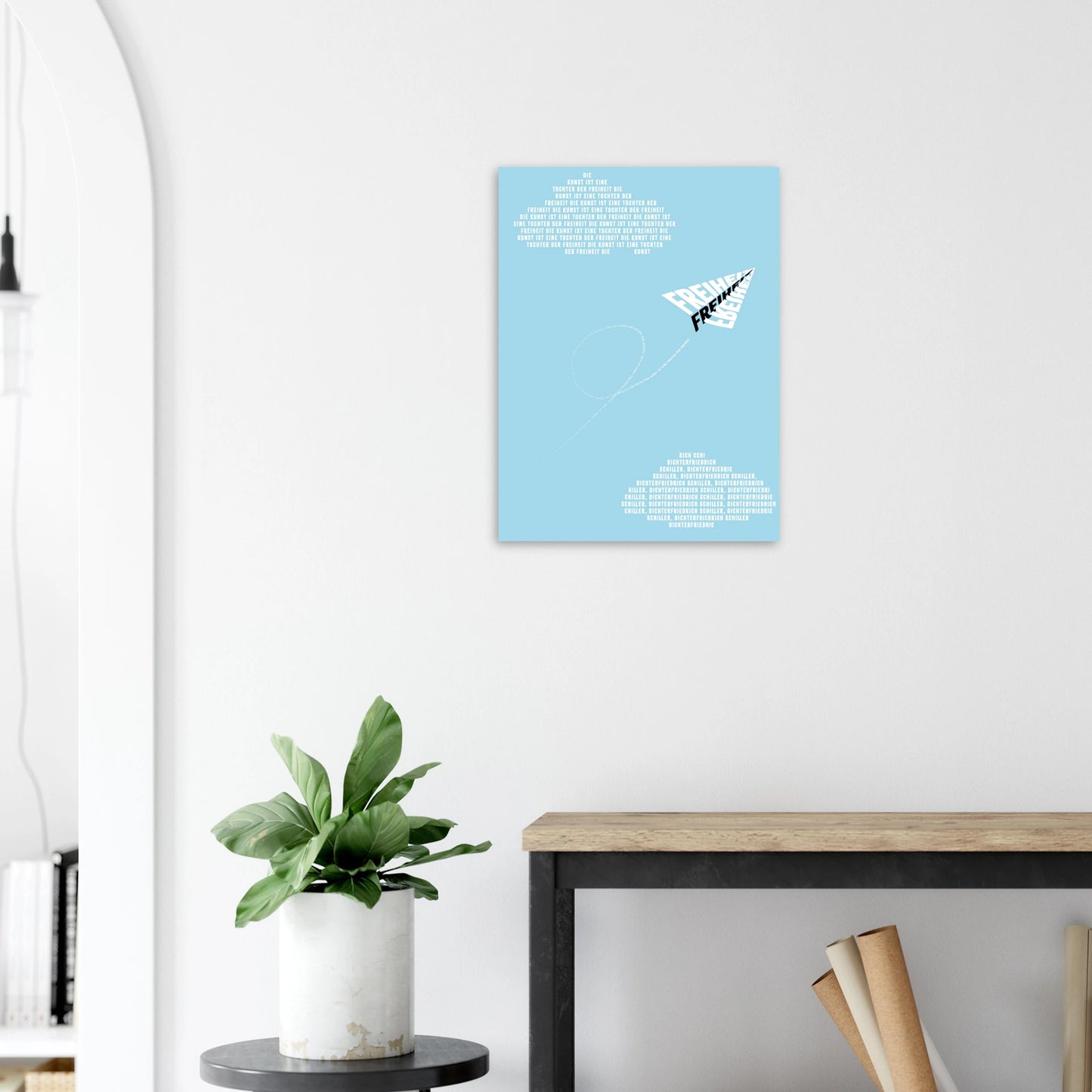 "Freiheit" - Monkey Prints - Print Material