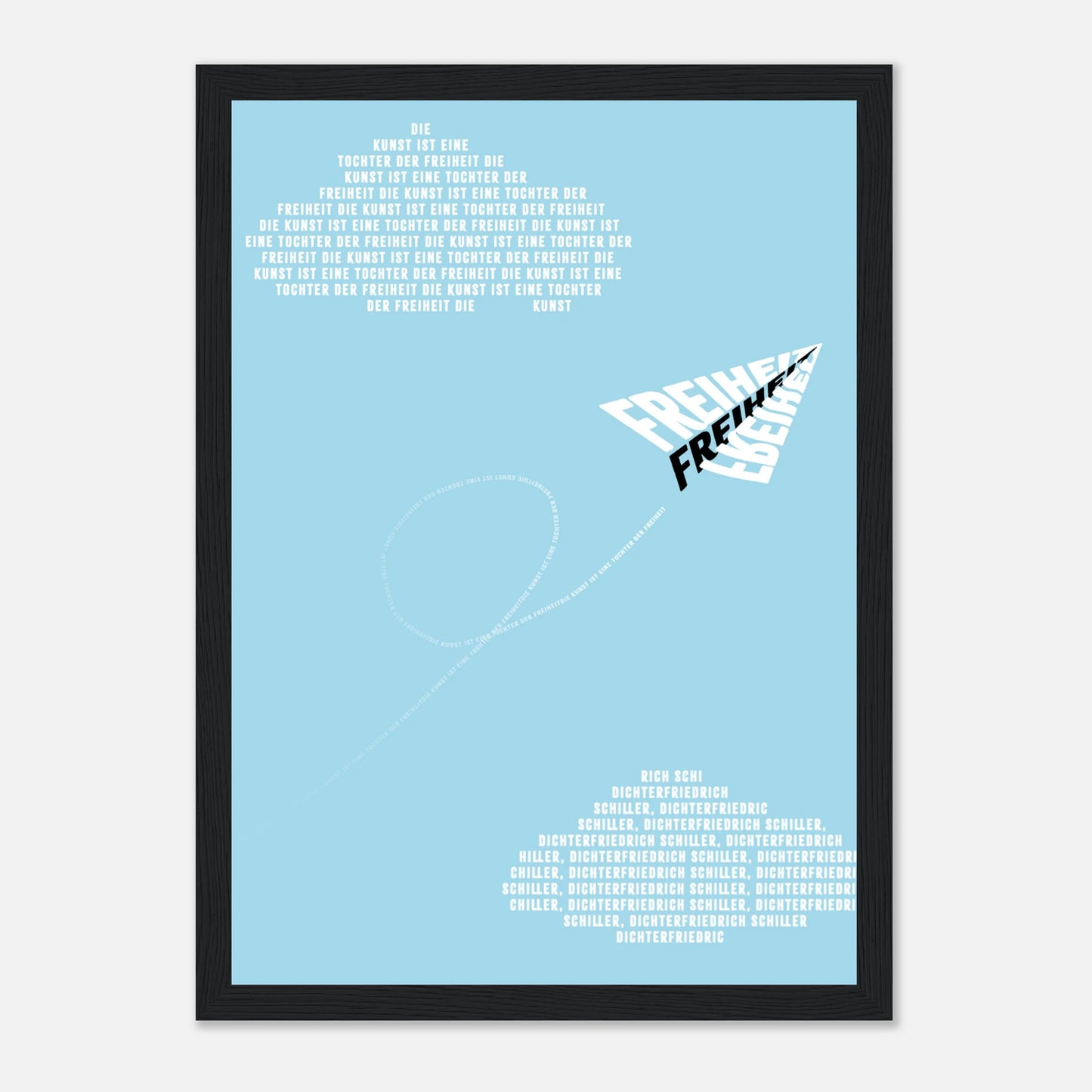 "Freiheit" - Monkey Prints - Print Material