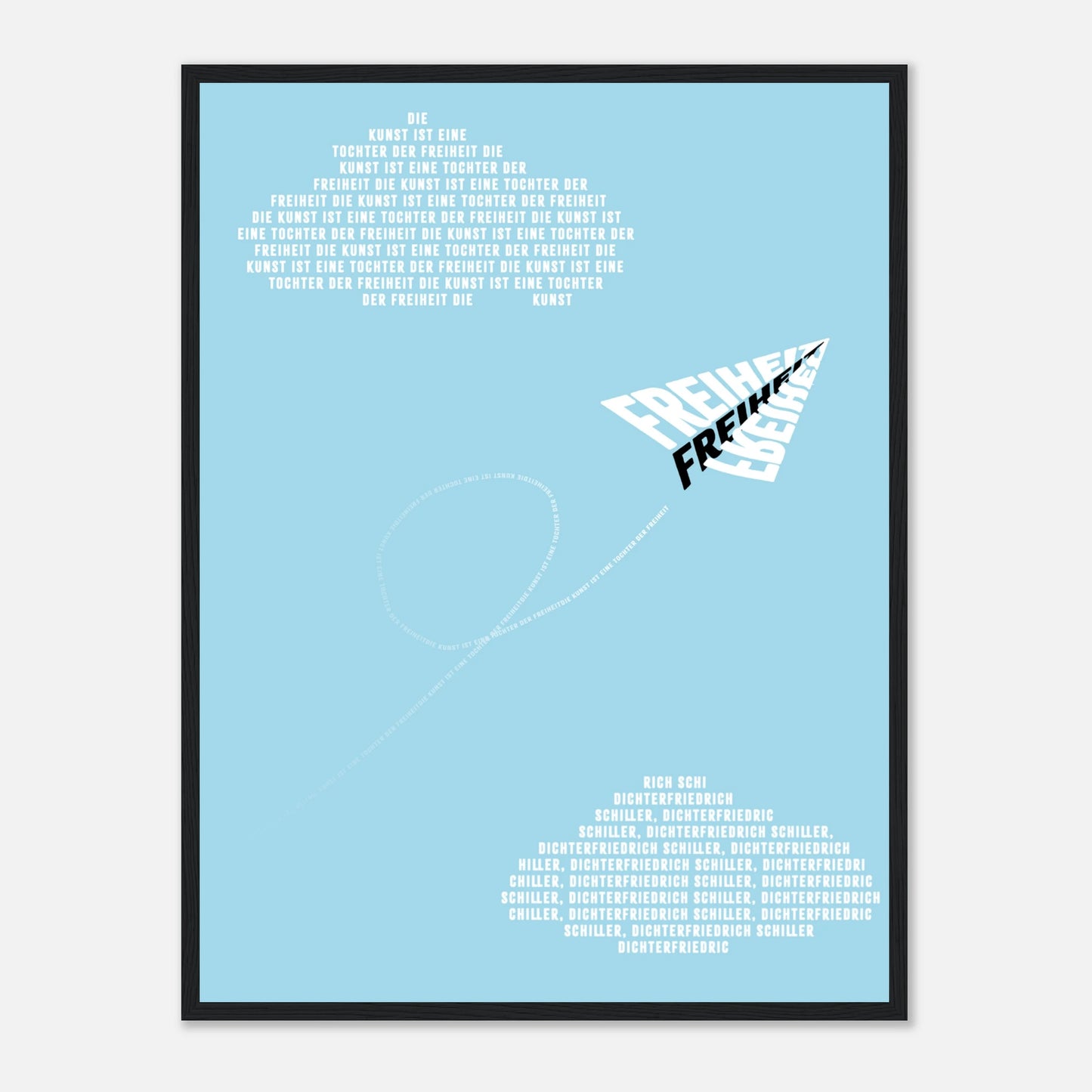 "Freiheit" - Monkey Prints - Print Material