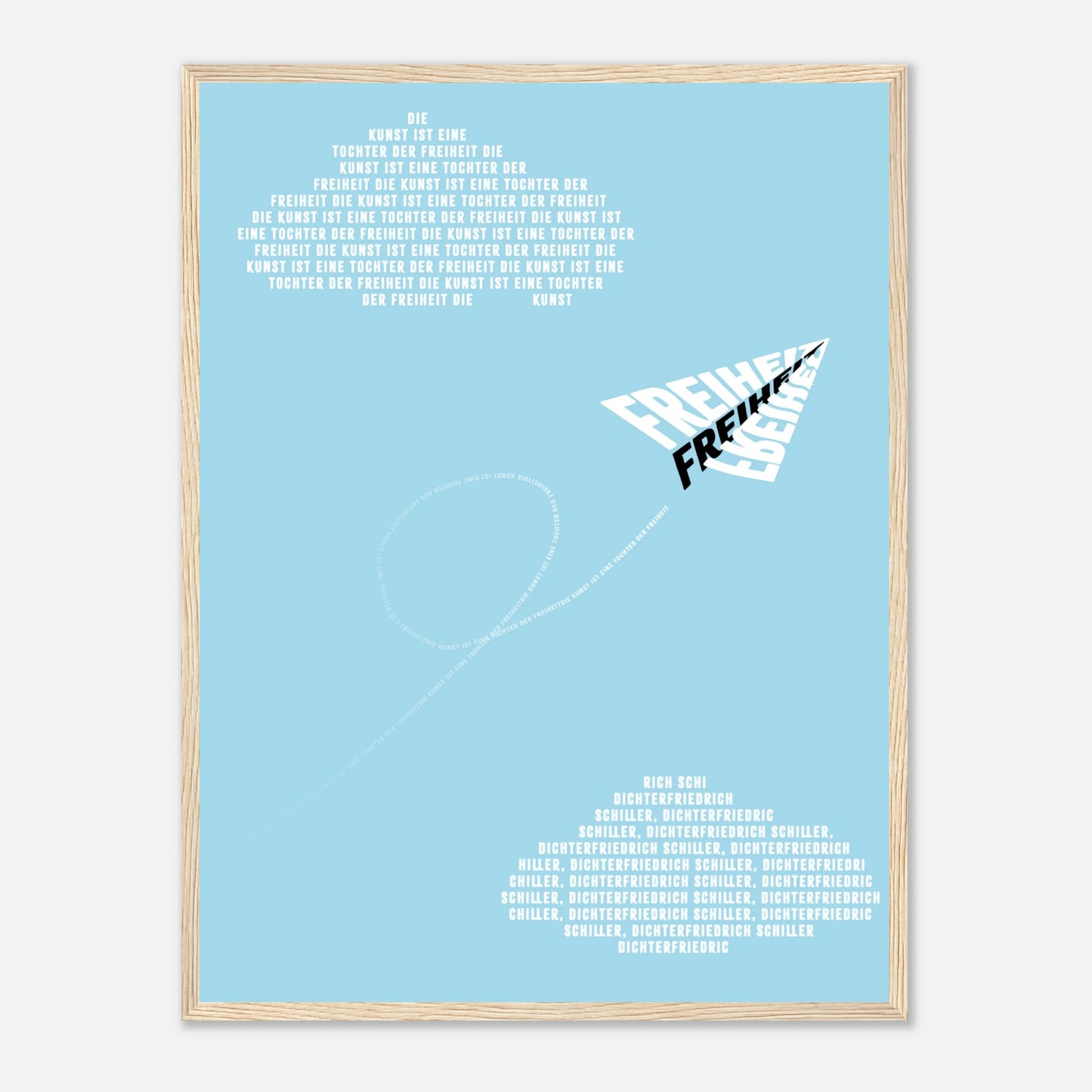 "Freiheit" - Monkey Prints - Print Material
