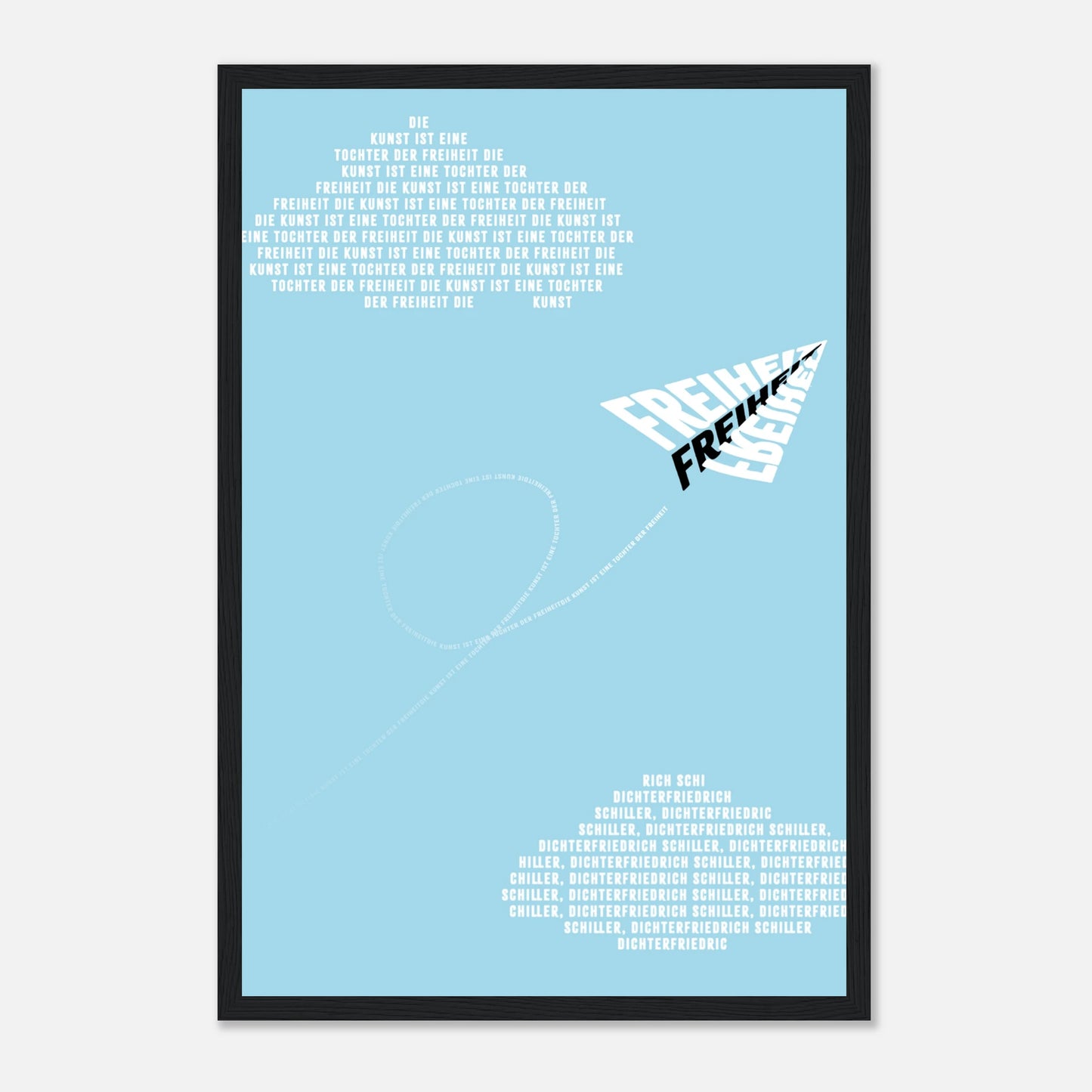 "Freiheit" - Monkey Prints - Print Material