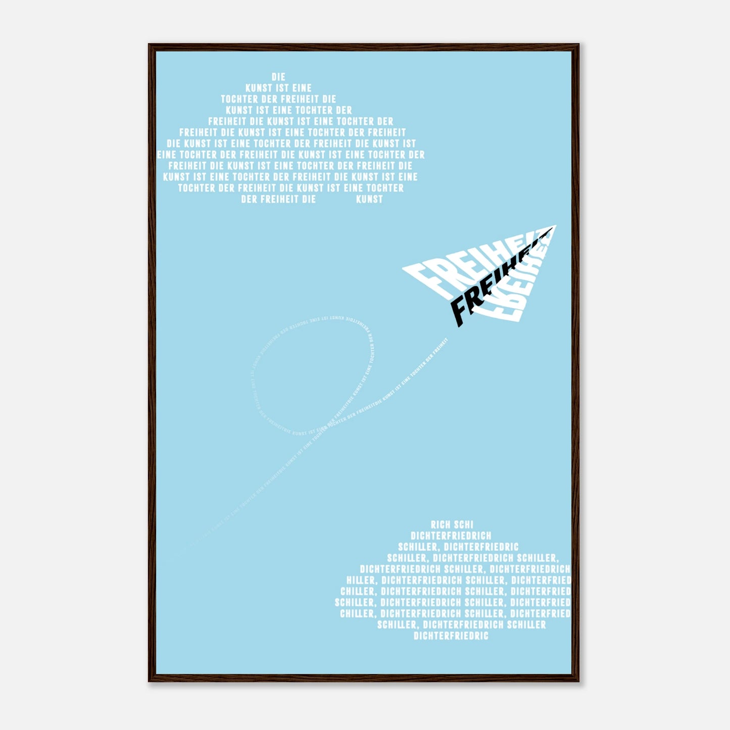 "Freiheit" - Monkey Prints - Print Material