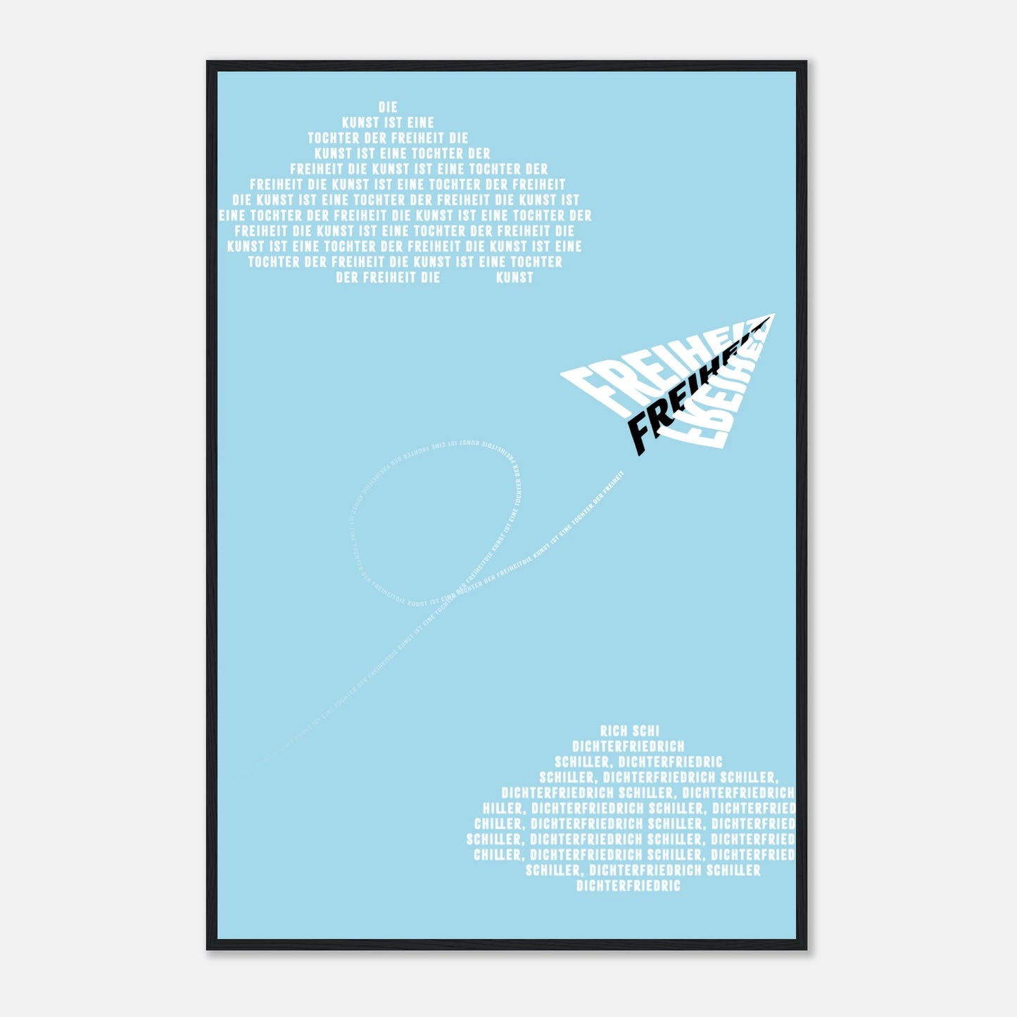"Freiheit" - Monkey Prints - Print Material