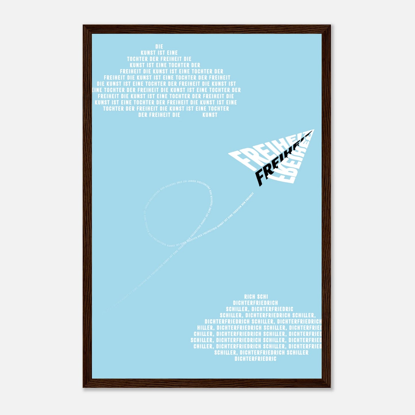 "Freiheit" - Monkey Prints - Print Material