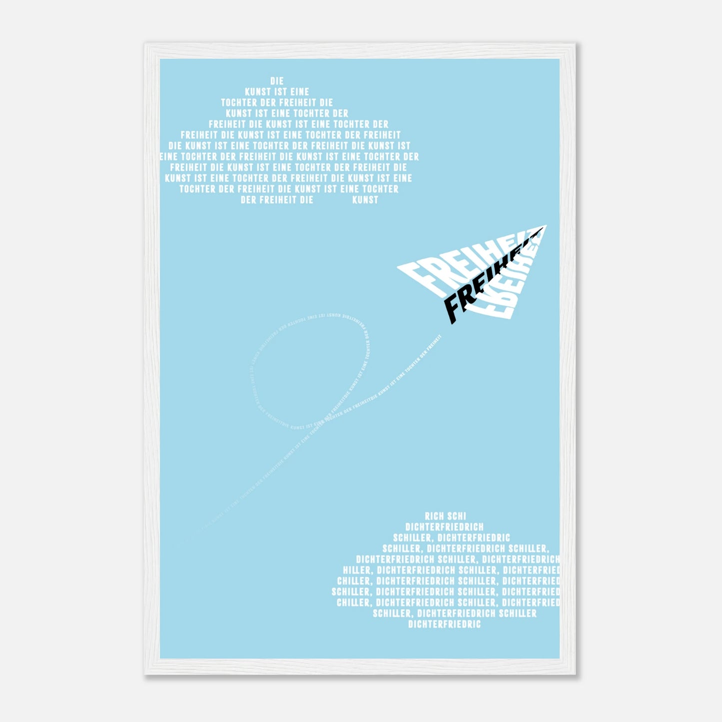 "Freiheit" - Monkey Prints - Print Material
