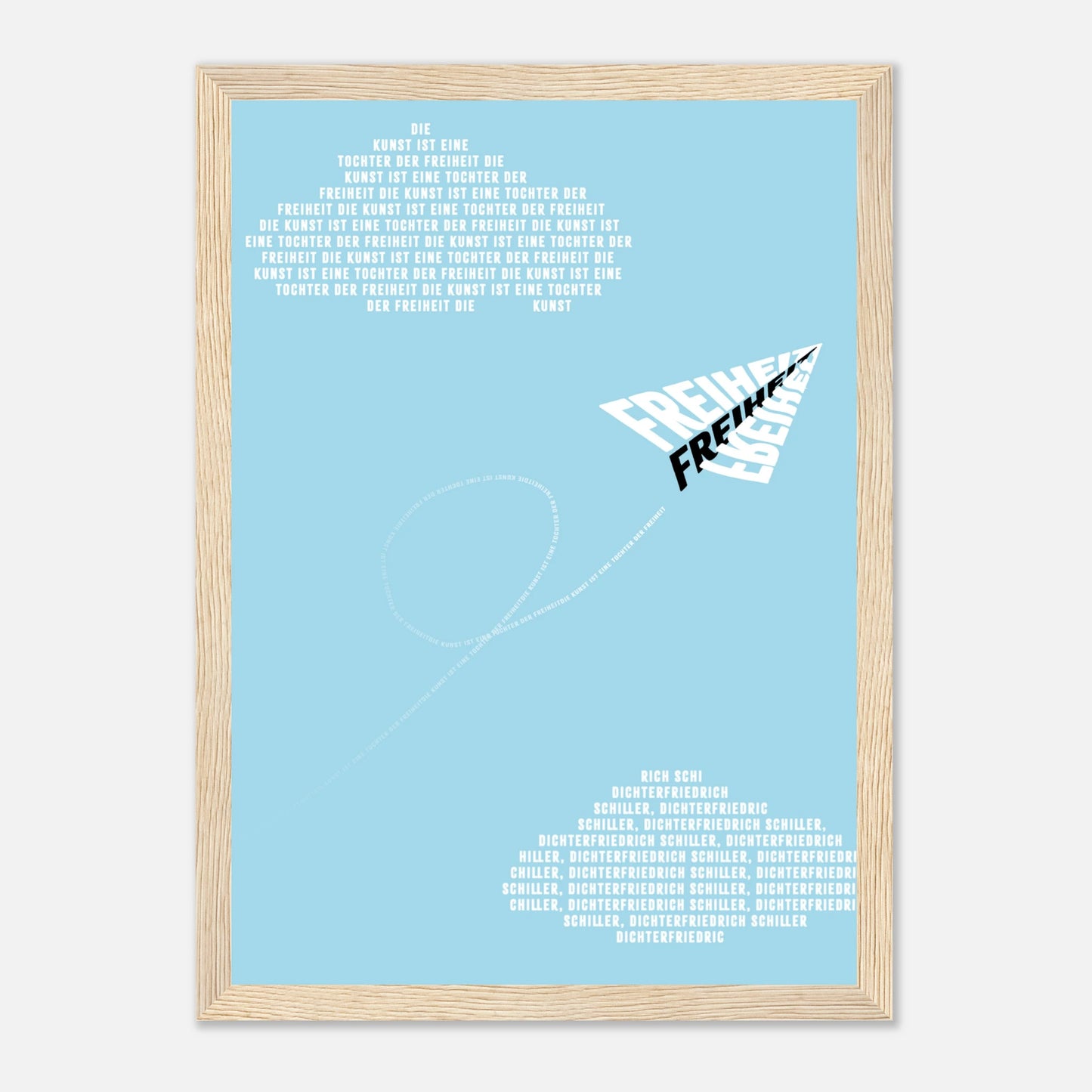 "Freiheit" - Monkey Prints - Print Material
