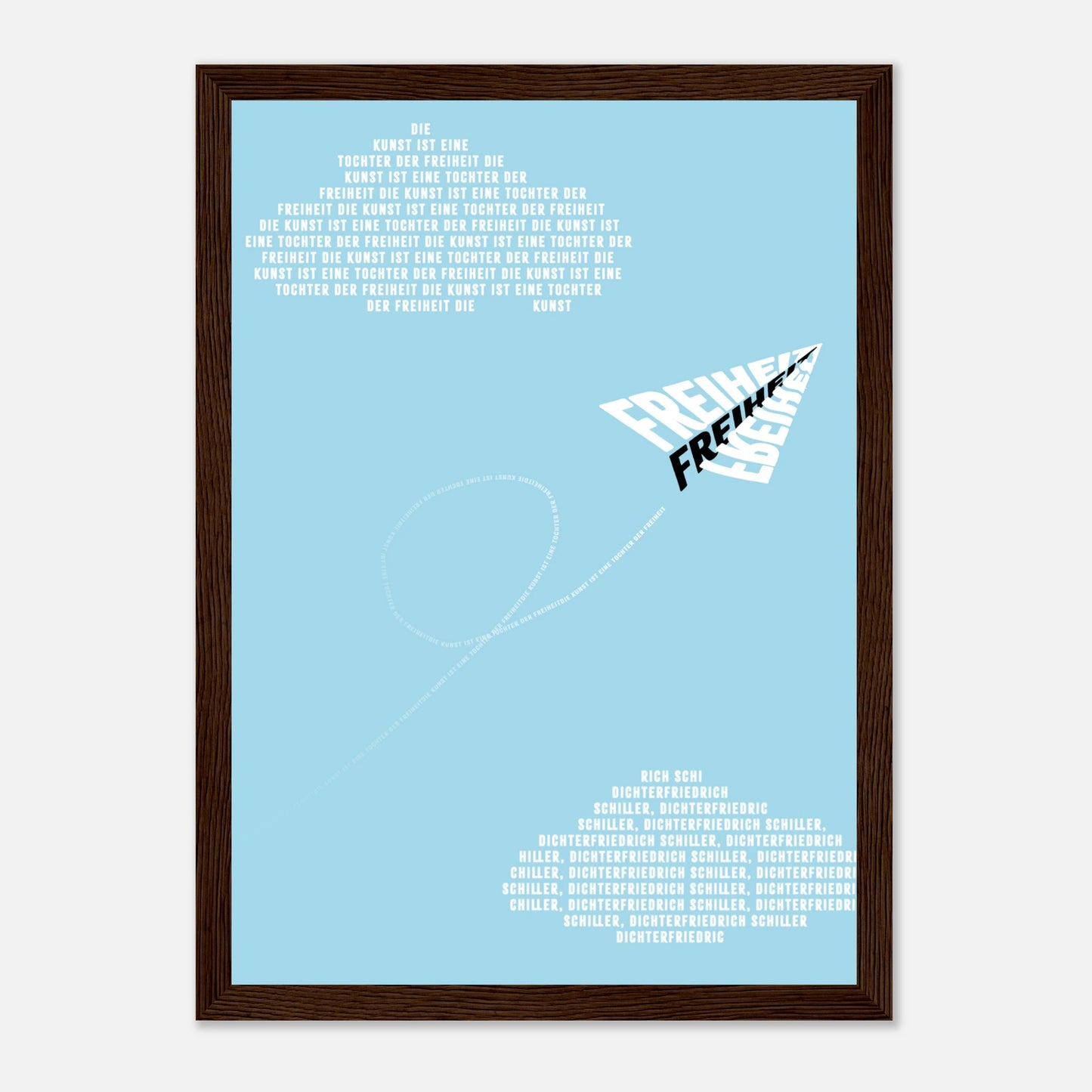 "Freiheit" - Monkey Prints - Print Material