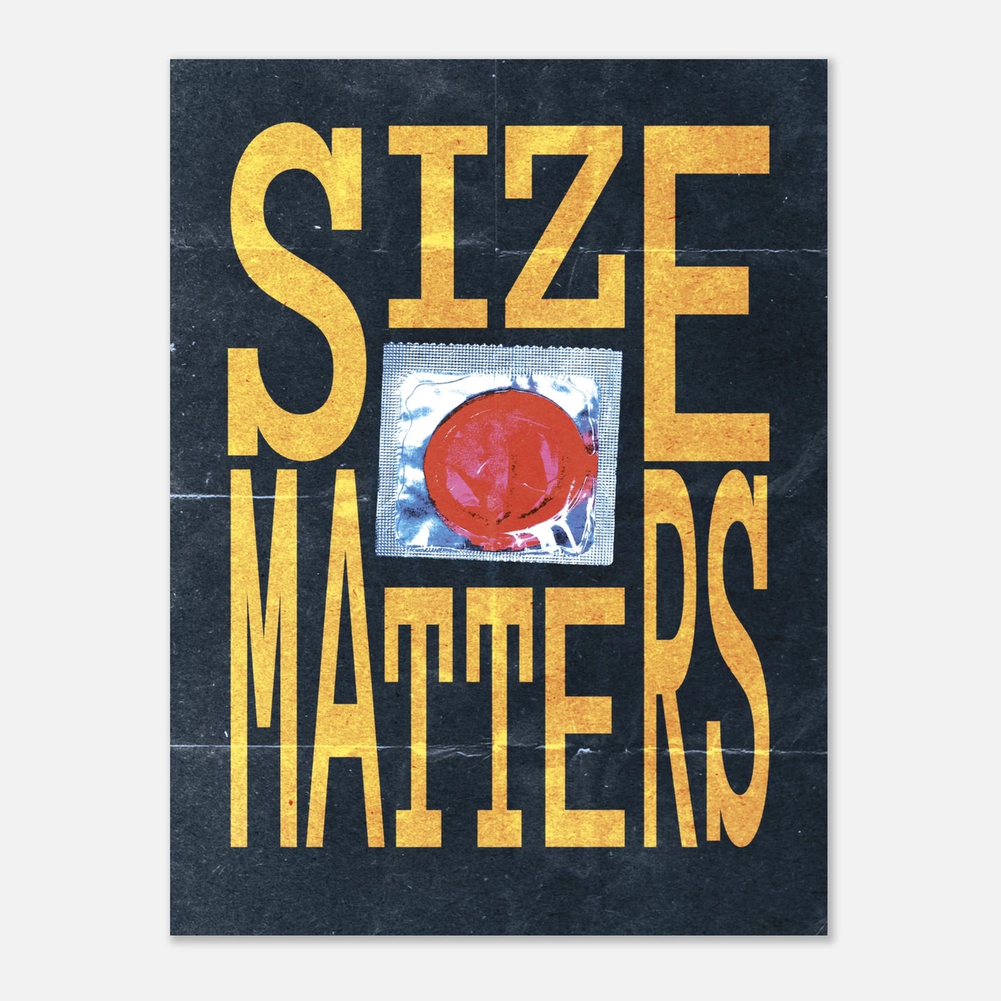 "Size Matters" - Monkey Prints - Print Material