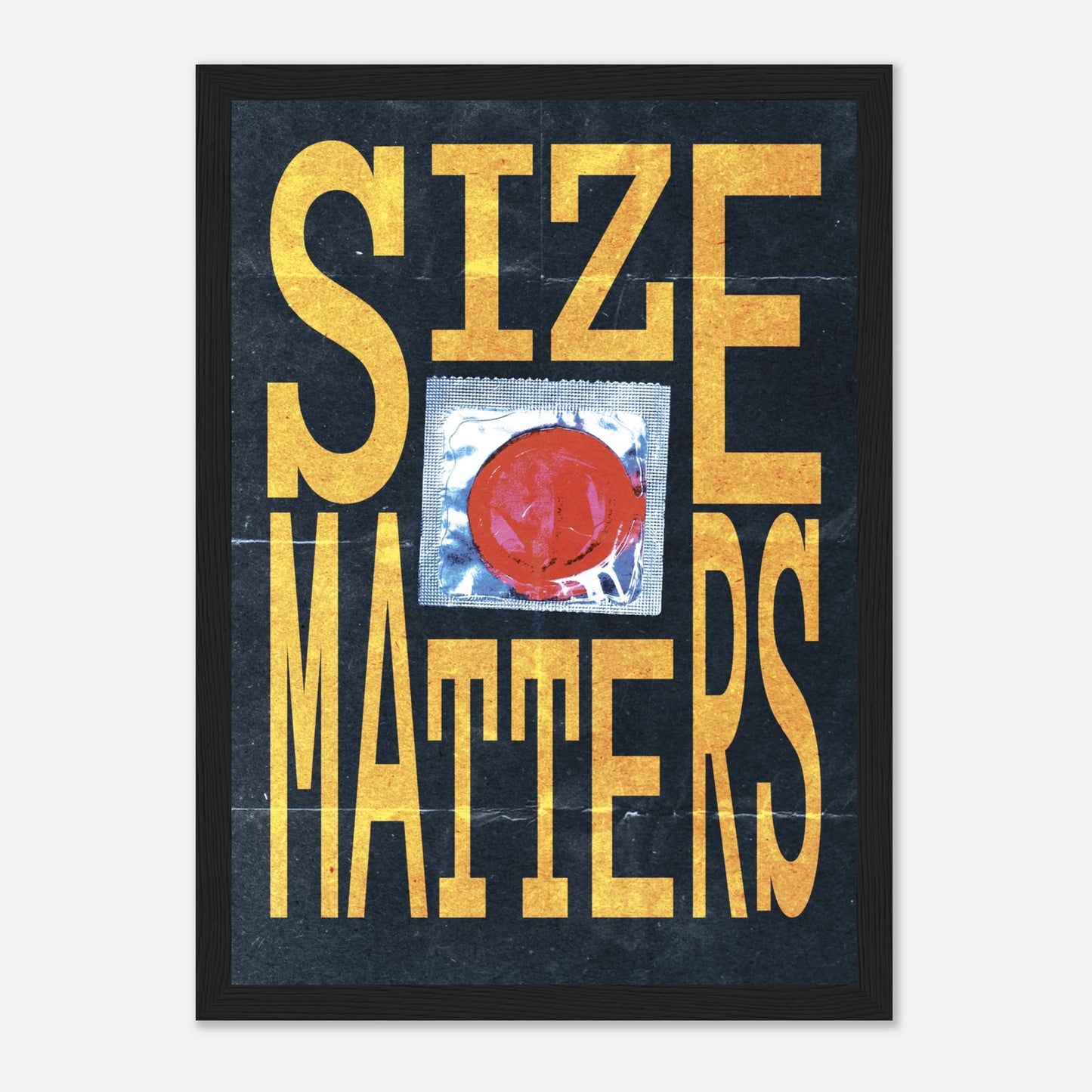 "Size Matters" - Monkey Prints - Print Material