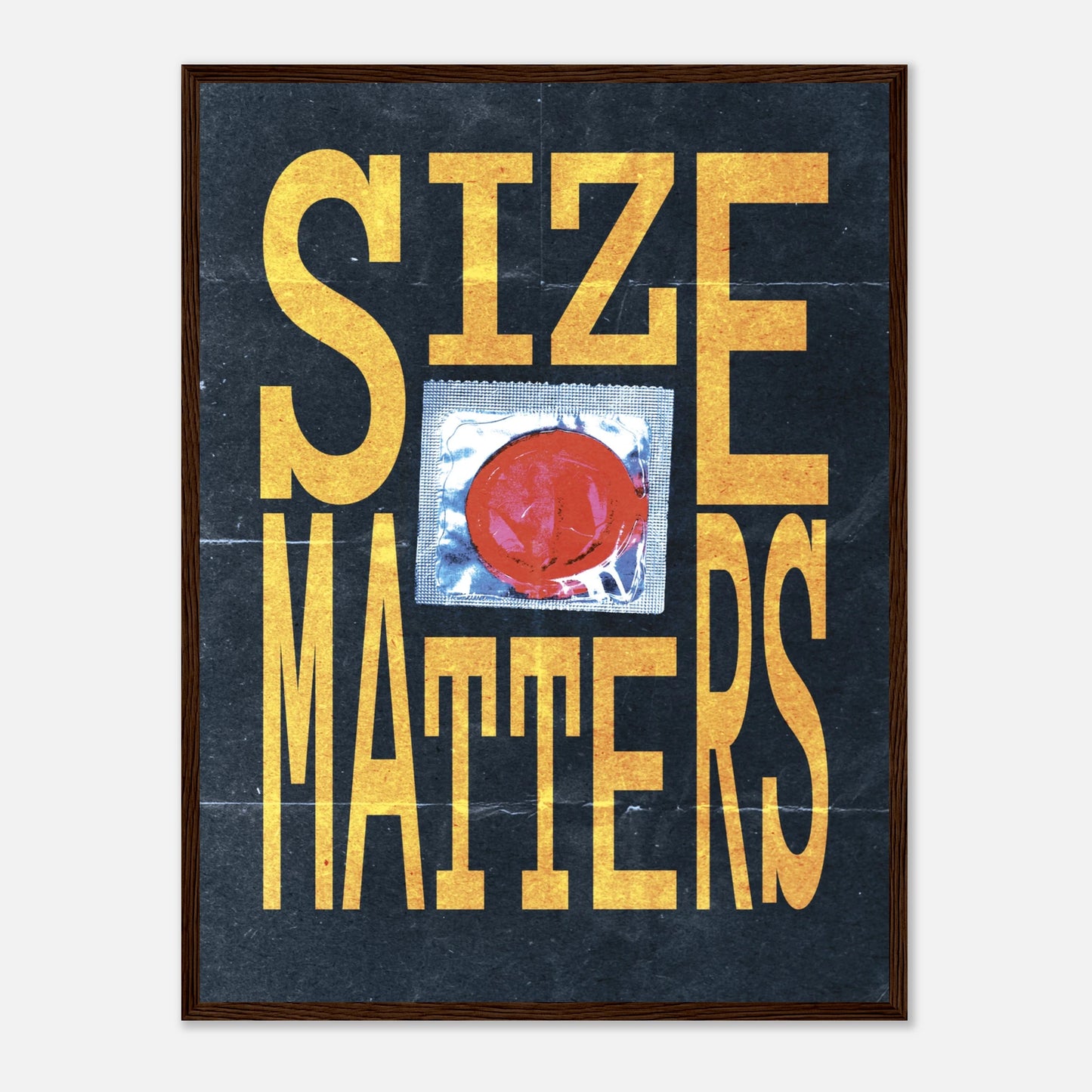 "Size Matters" - Monkey Prints - Print Material