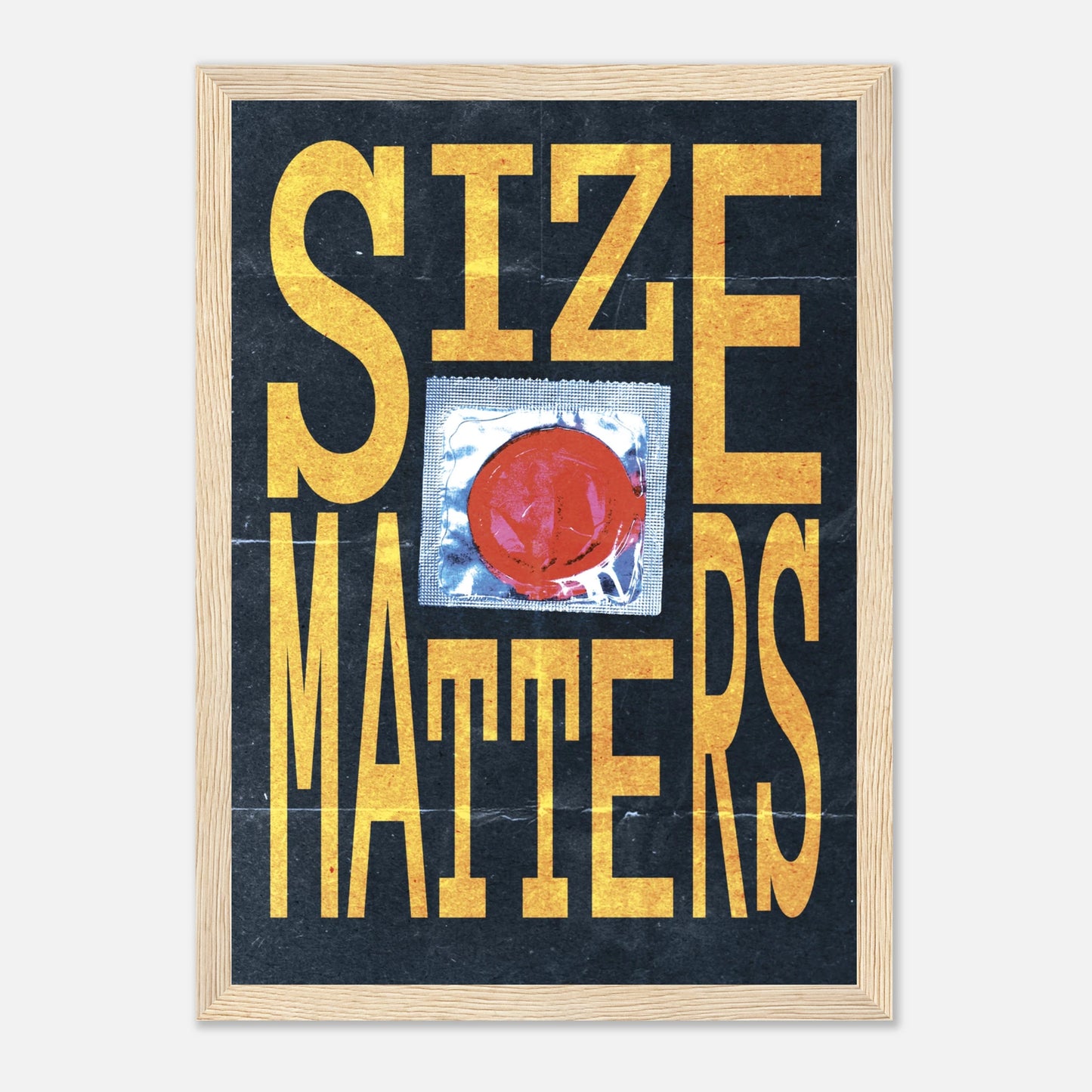 "Size Matters" - Monkey Prints - Print Material