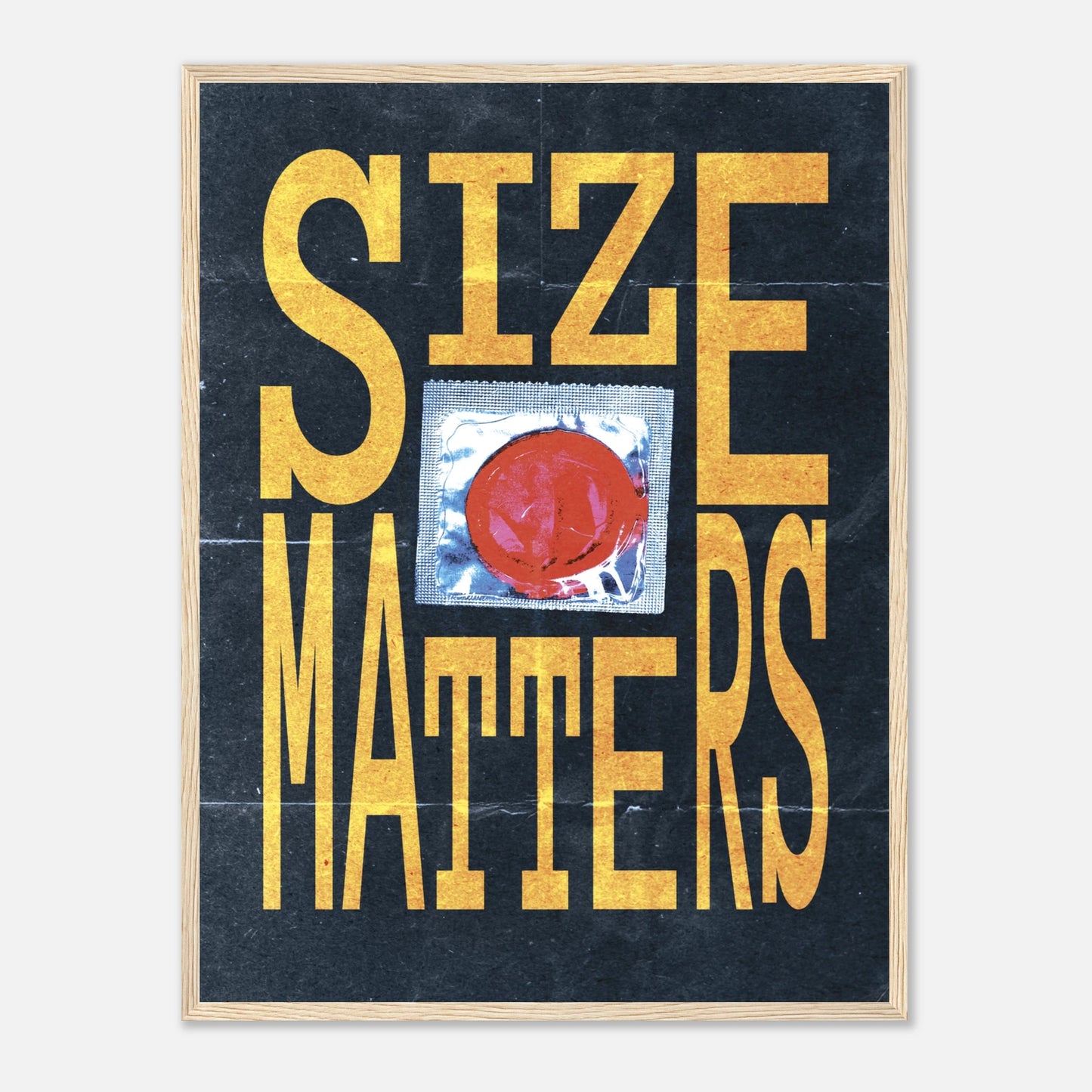 "Size Matters" - Monkey Prints - Print Material