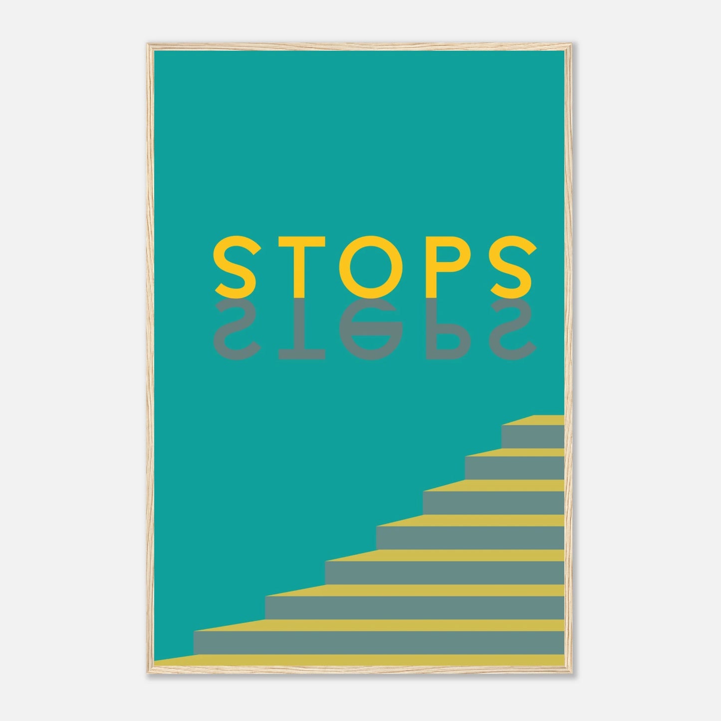 "Steps" - Monkey Prints - Print Material