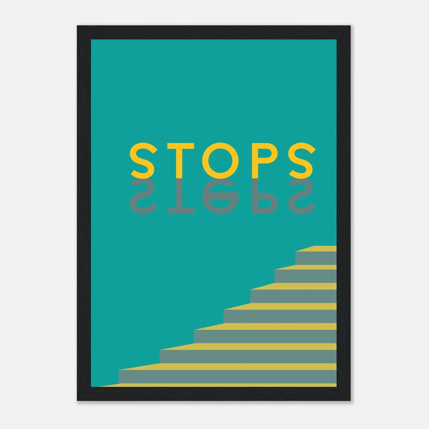 "Steps" - Monkey Prints - Print Material