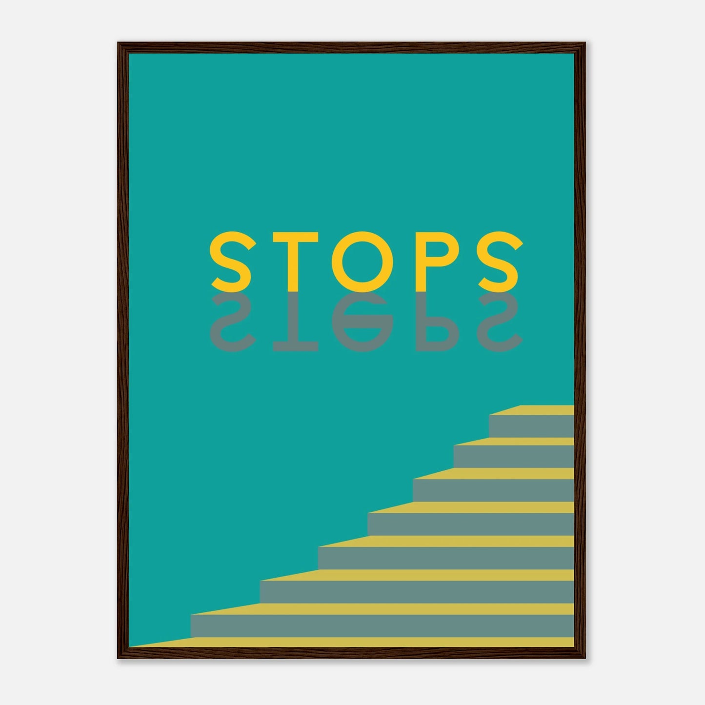 "Steps" - Monkey Prints - Print Material
