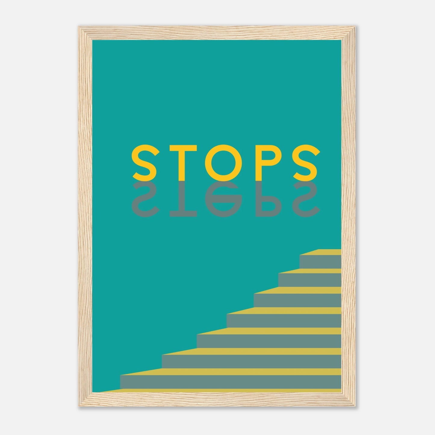 "Steps" - Monkey Prints - Print Material