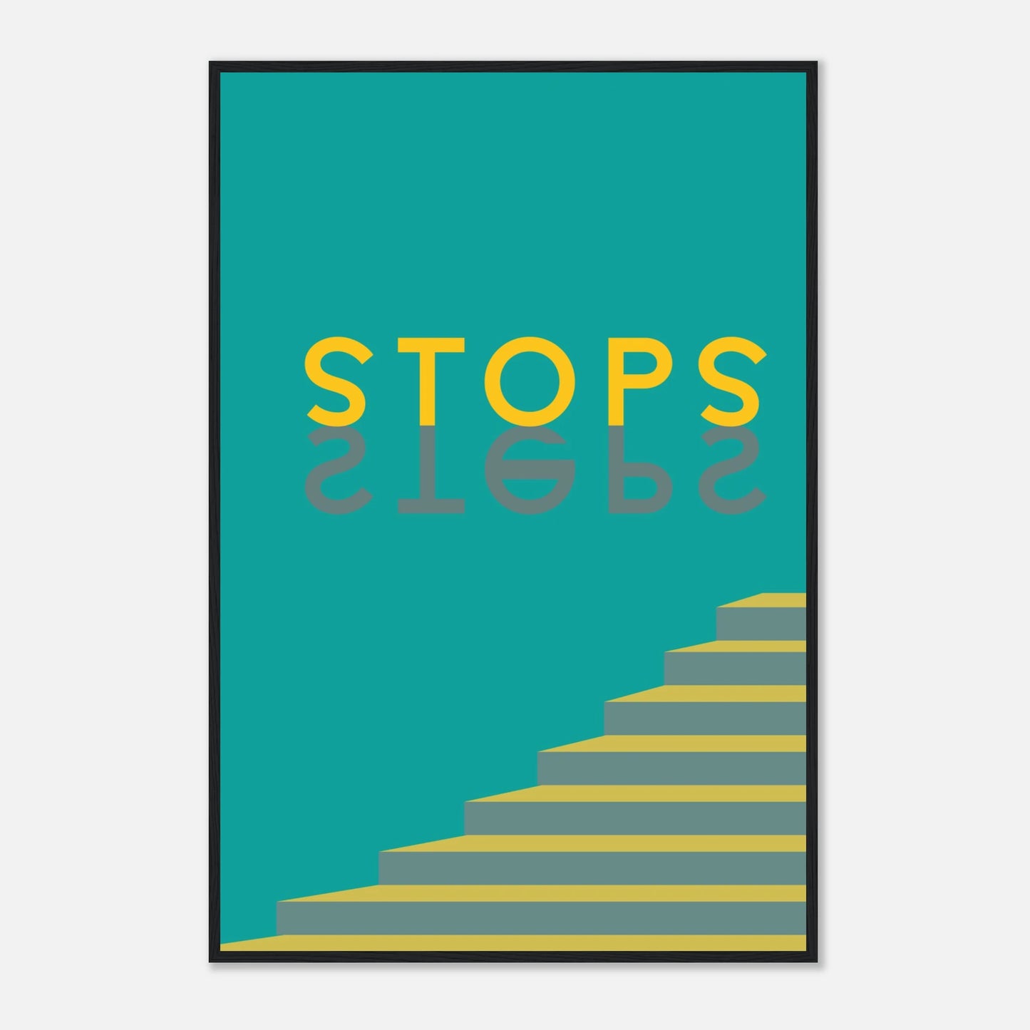 "Steps" - Monkey Prints - Print Material