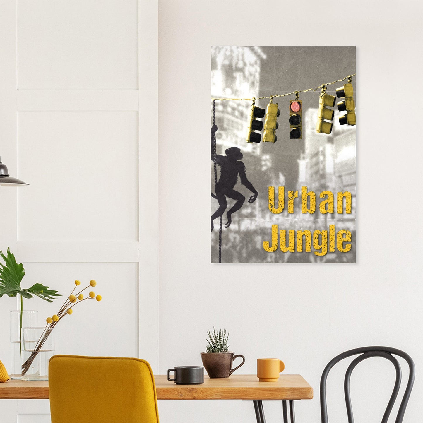 "Urban Jungle" - Monkey Prints - Print Material