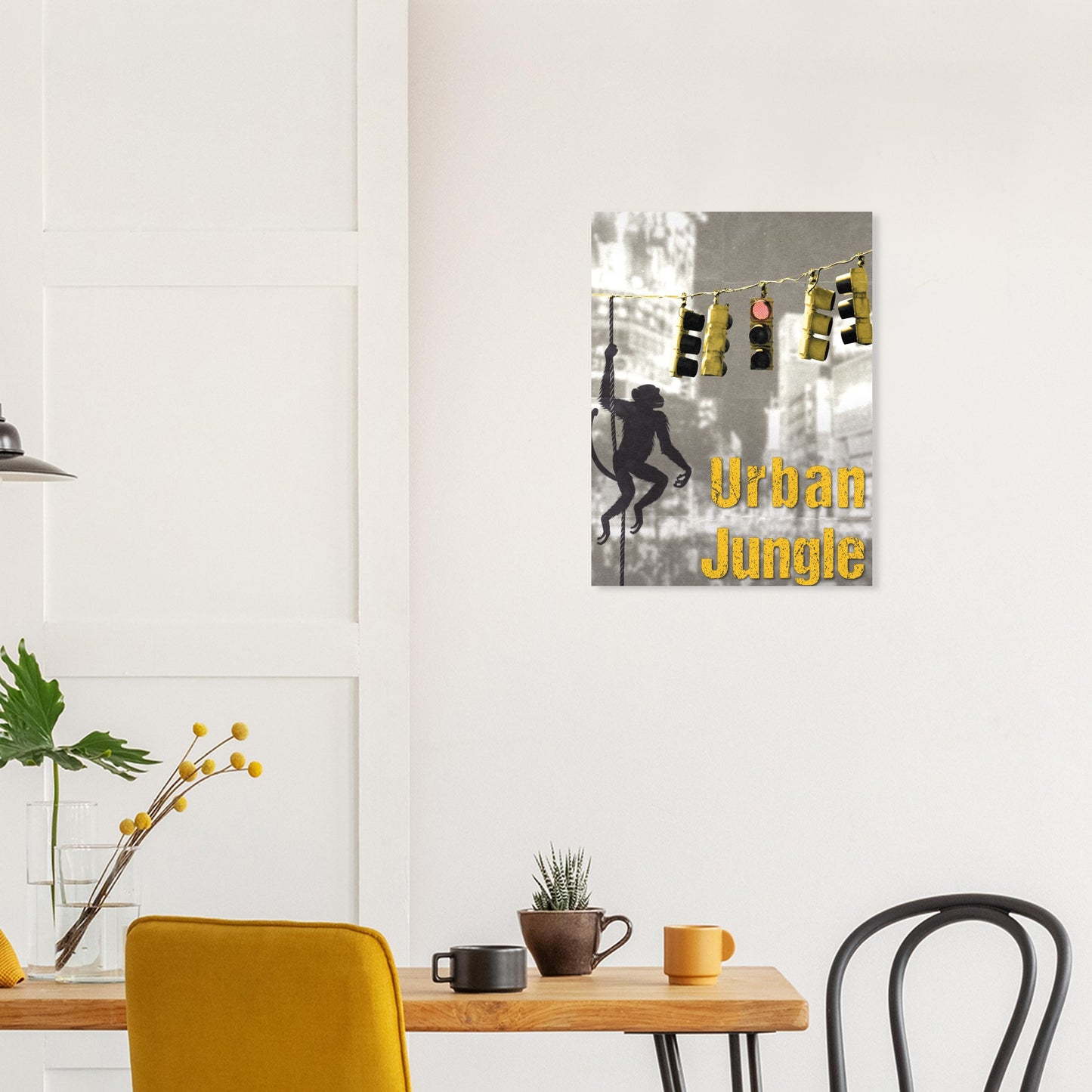 "Urban Jungle" - Monkey Prints - Print Material