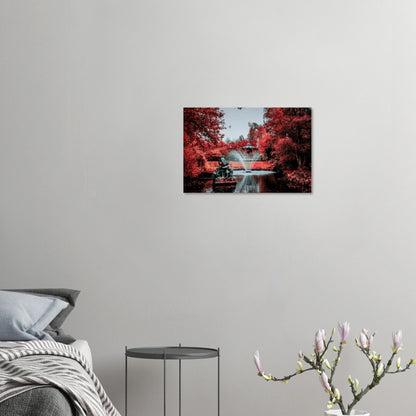 "Betoverd Herfstpark" - Monkey Prints - Print Material