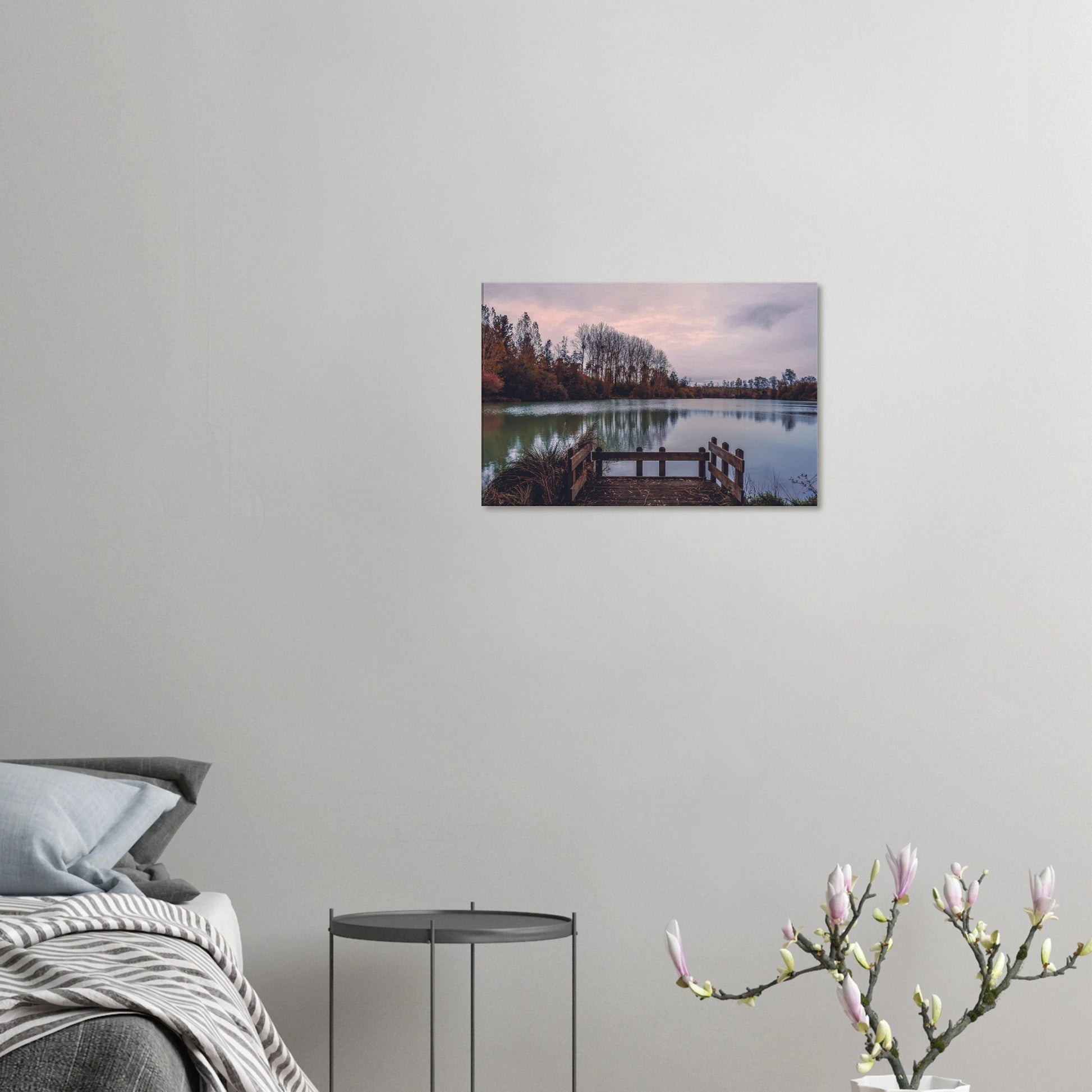 "Brume sur le Ponton" - Monkey Prints - Print Material