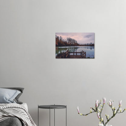 "Brume sur le Ponton" - Monkey Prints - Print Material
