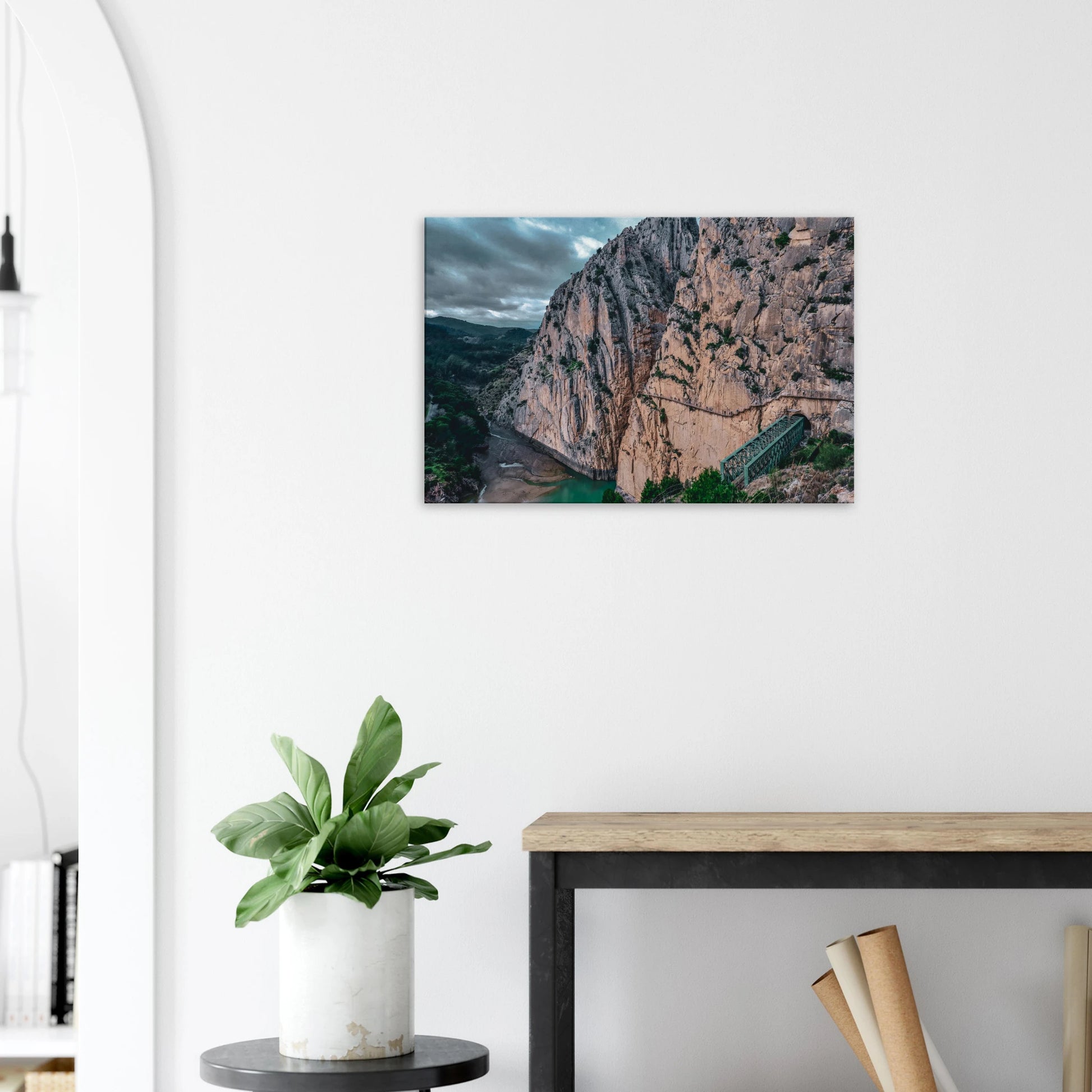 "El Caminito del Rey" - Monkey Prints - Print Material