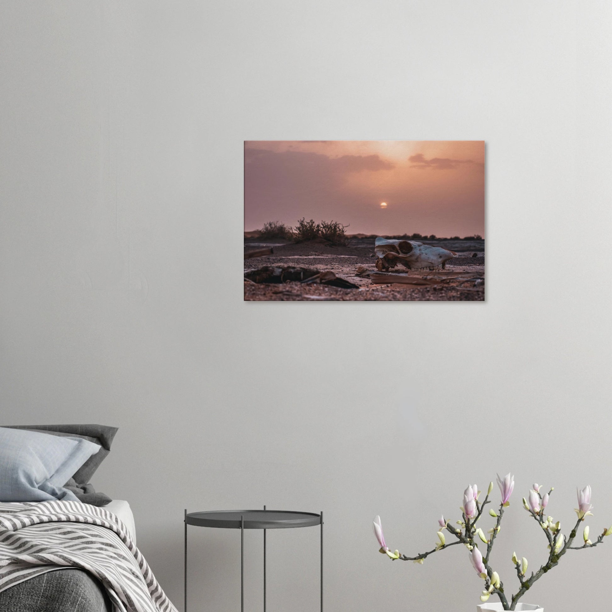 "La dure réalité du désert" - Monkey Prints - Print Material
