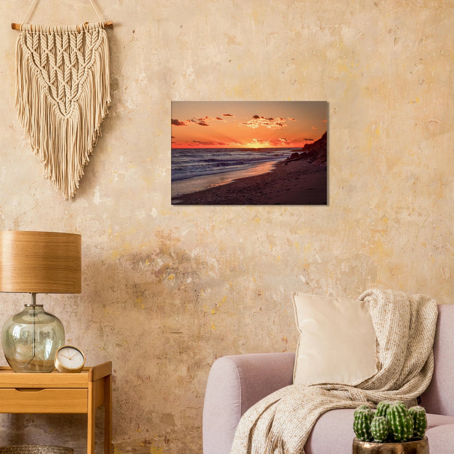 "Puesta del Sol" - Monkey Prints - Print Material