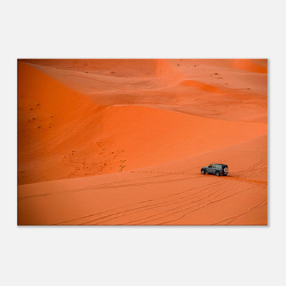 "Rallye du désert" - Monkey Prints - Print Material