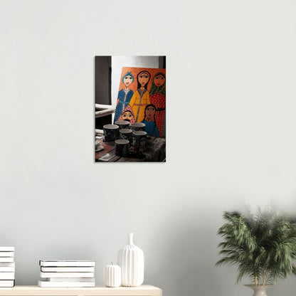 "Femmes en Couleur" - Monkey Prints - Print Material