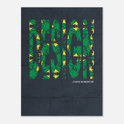 "Design" - Monkey Prints - Print Material