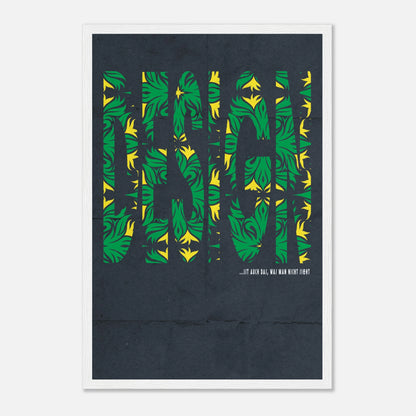 "Design" - Monkey Prints - Print Material