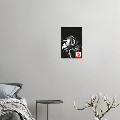 "Saru" - Monkey Prints - Print Material