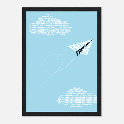 "Freiheit" - Monkey Prints - Print Material