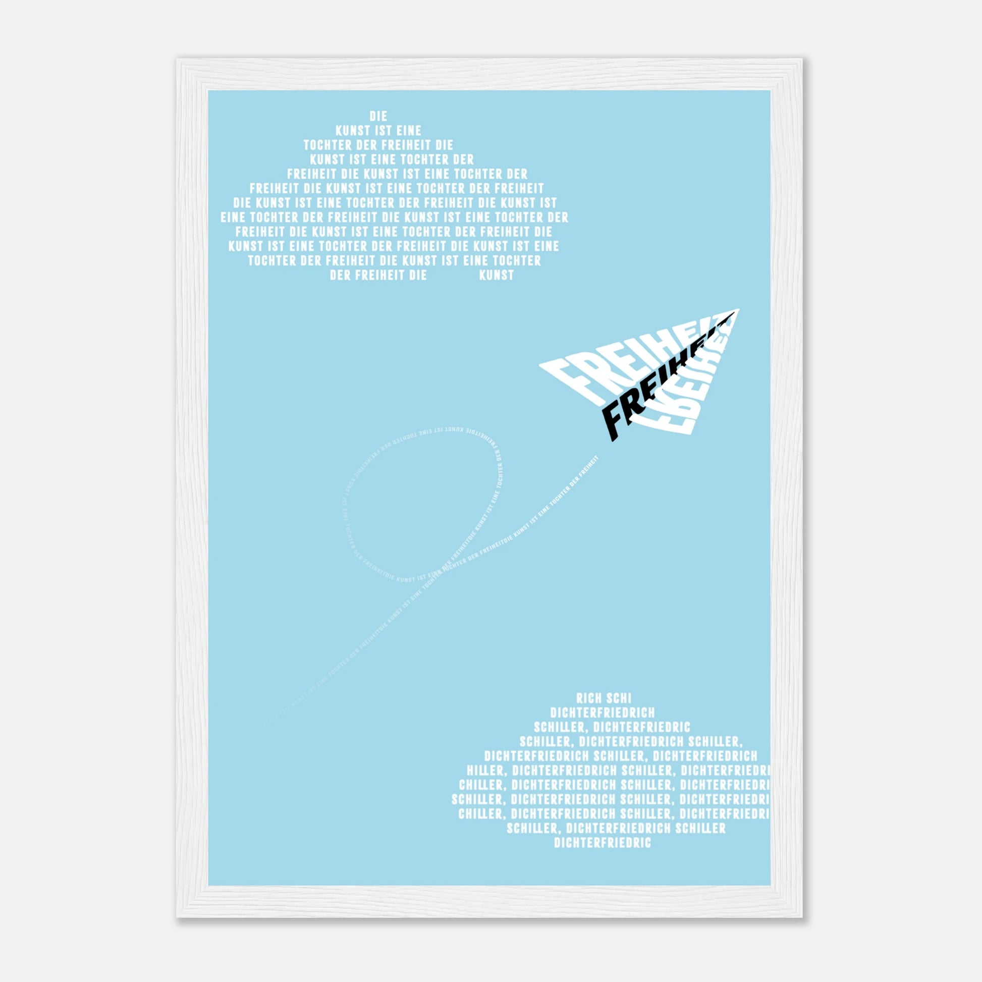 "Freiheit" - Monkey Prints - Print Material