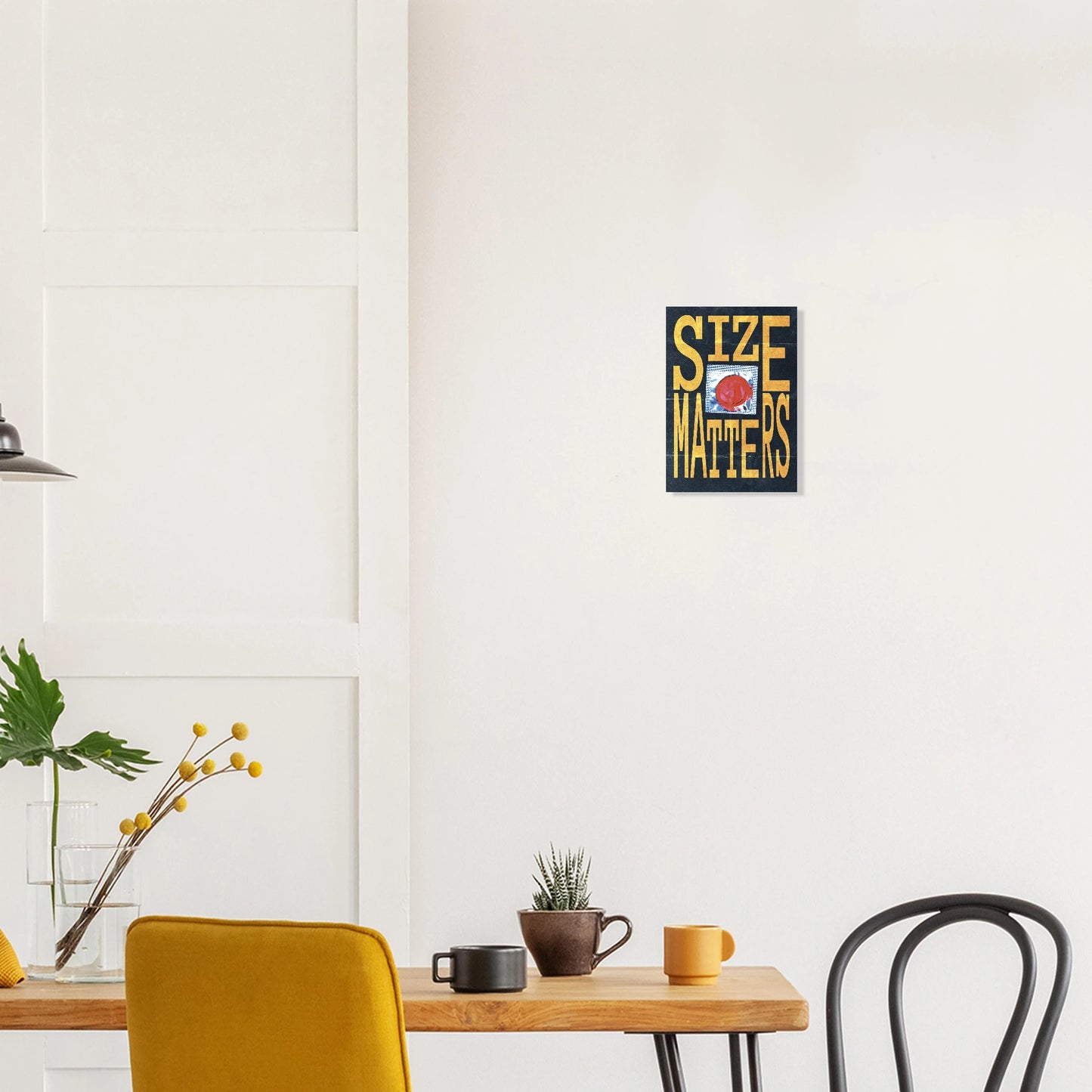 "Size Matters" - Monkey Prints - Print Material