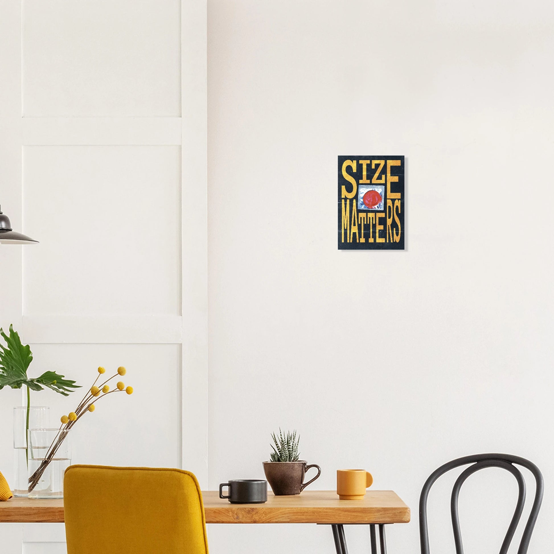 "Size Matters" - Monkey Prints - Print Material
