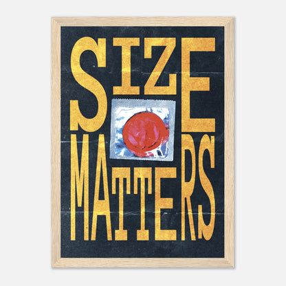 "Size Matters" - Monkey Prints - Print Material