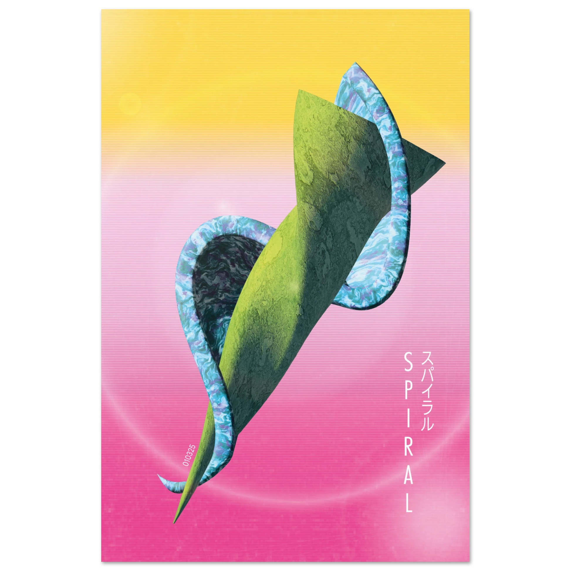 "Spiral" - Monkey Prints - Print Material