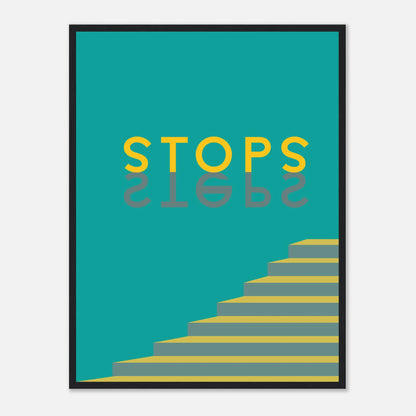 "Steps" - Monkey Prints - Print Material