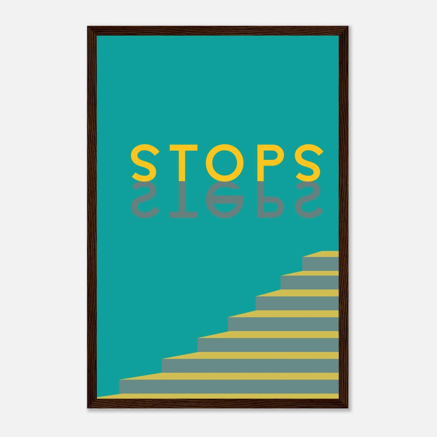 "Steps" - Monkey Prints - Print Material