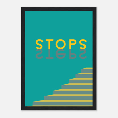 "Steps" - Monkey Prints - Print Material